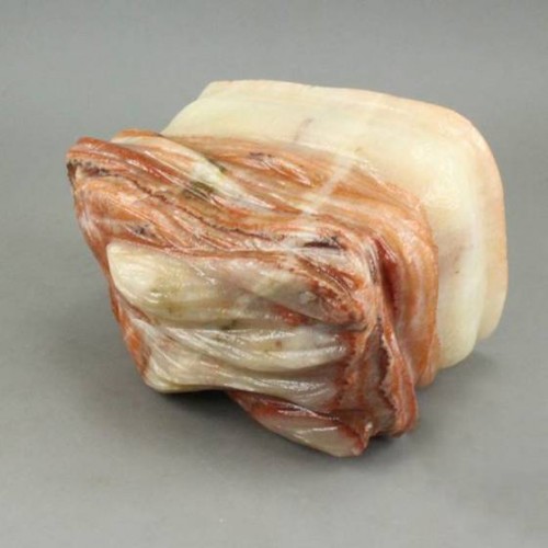 ヤフオクで巨大な豚肉型の石が300万で販売中 美味しそうで美しい…見るだけでお腹すく究極のジュエリーだ!!! | MOGU2NEWS