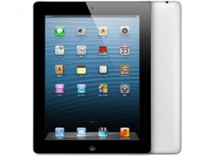 ※画像はApple 第4世代 iPad Retinaディスプレイモデル Wi-Fiモデル 16GB MD510J/A ブラック MD510JA。