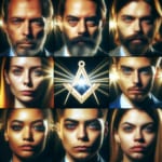 Many,Men,And,Women,With,A,Vicious,Face,,And,Freemason’s