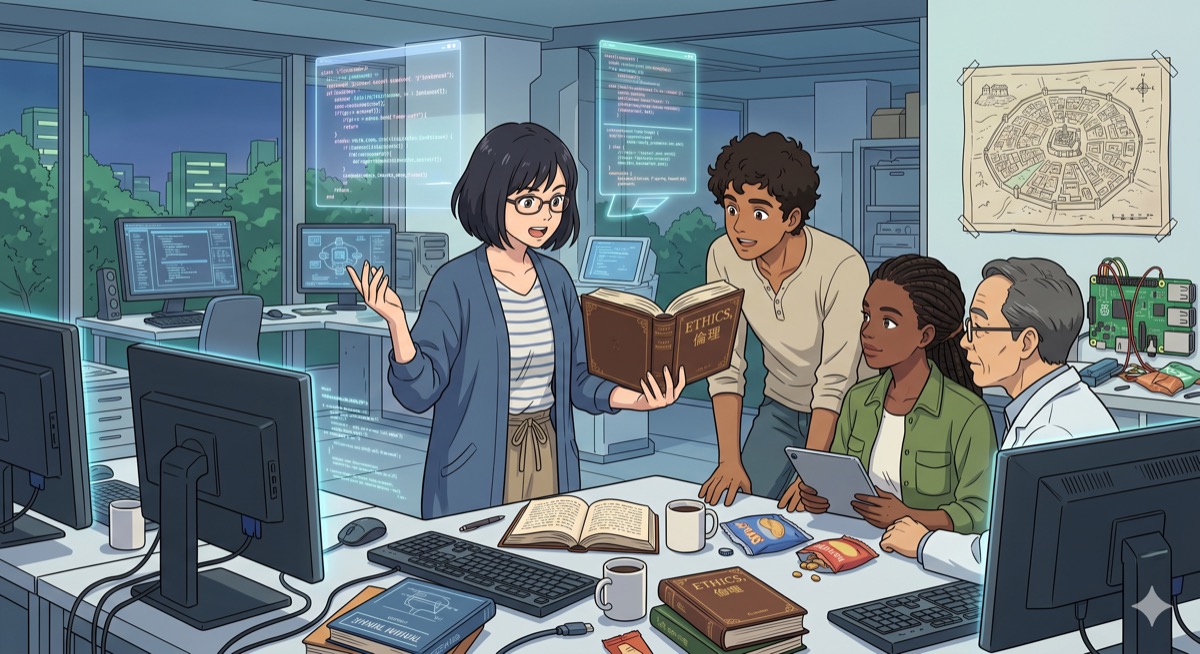 AI企業の現場で倫理を議論する研究者たち