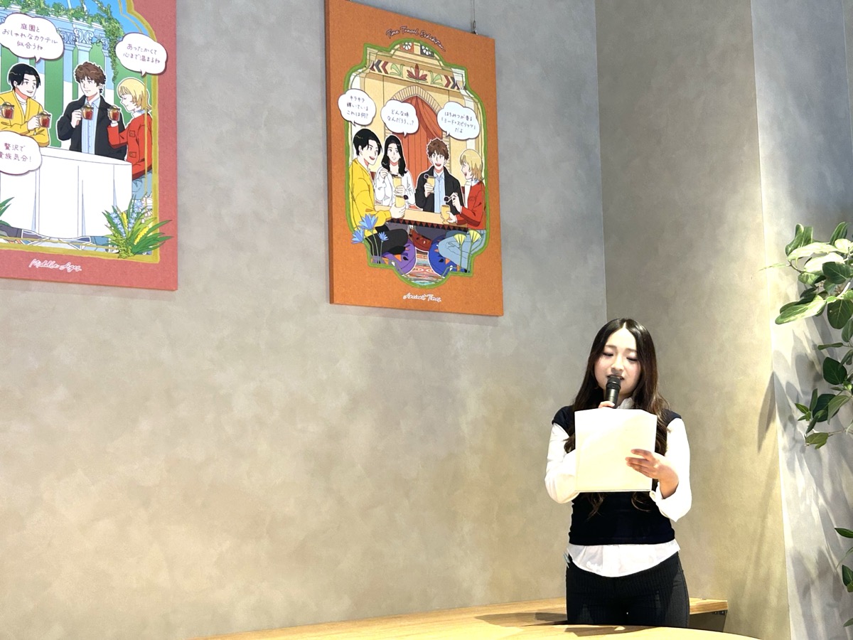 展示「タイムトラベル展」の様子