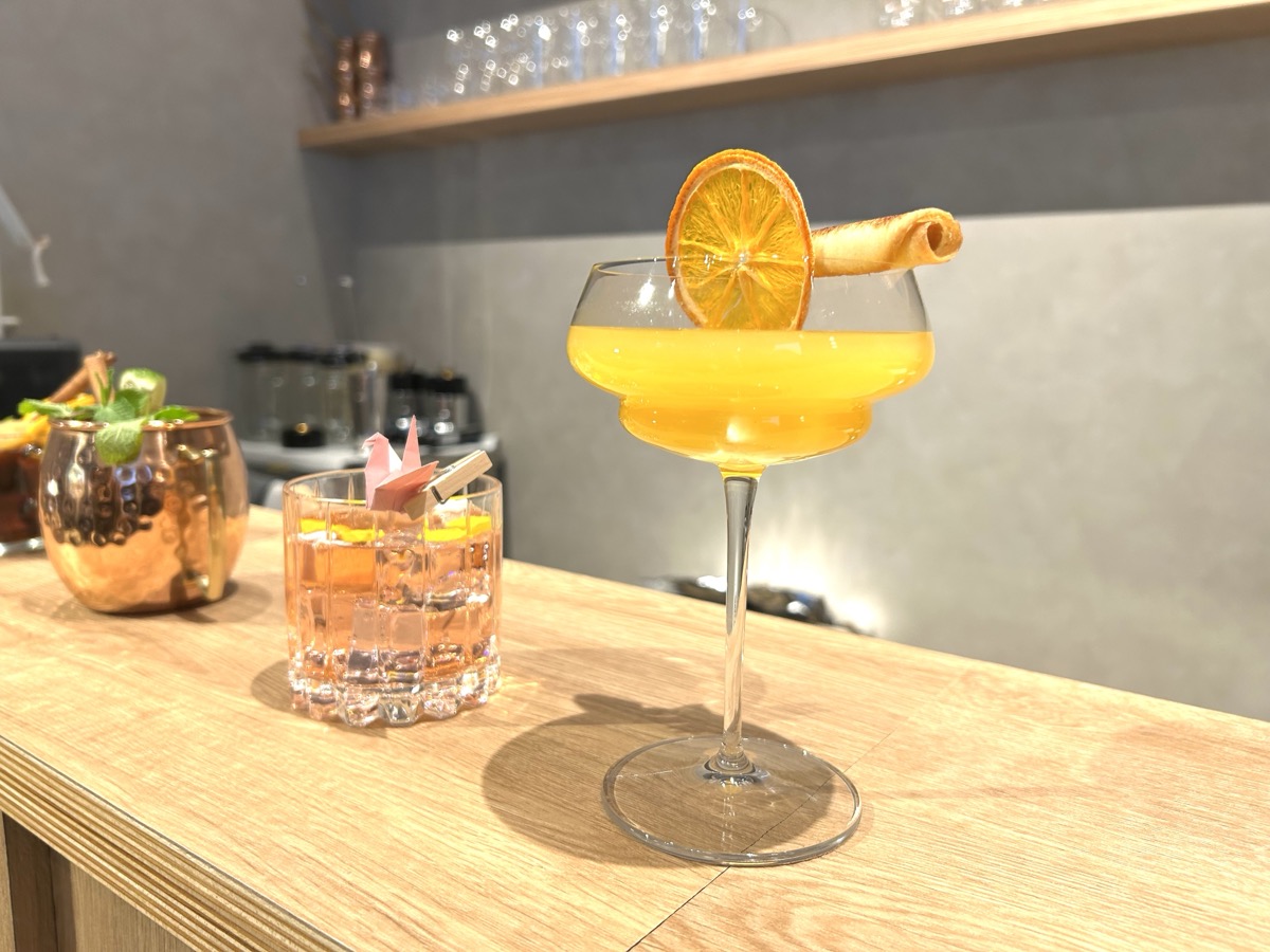 グラスや質感までこだわった一杯